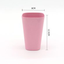 инновационная многоразовая кофейная чашка из бамбукового волокна с силиконовой резиной